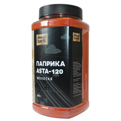 Паприка Asta-120 молотая (Банка ПЭТ 1500 мл)
