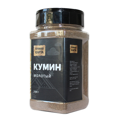 Кумин (зира) молотый (Банка ПЭТ 350 мл с крышкой-дозатором)