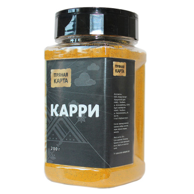 Карри (Банка ПЭТ 350 мл с крышкой-дозатором)