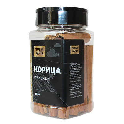 Корица палочки (Банка ПЭТ 350 мл с крышкой-дозатором)